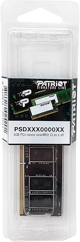 Miniatura 8 de Patriot Signature DDR4 RAM 8GB (1X8GB) 2400MHz CL17 SODIMM módulo de memoria para portátilportátil - PSD48G240081S