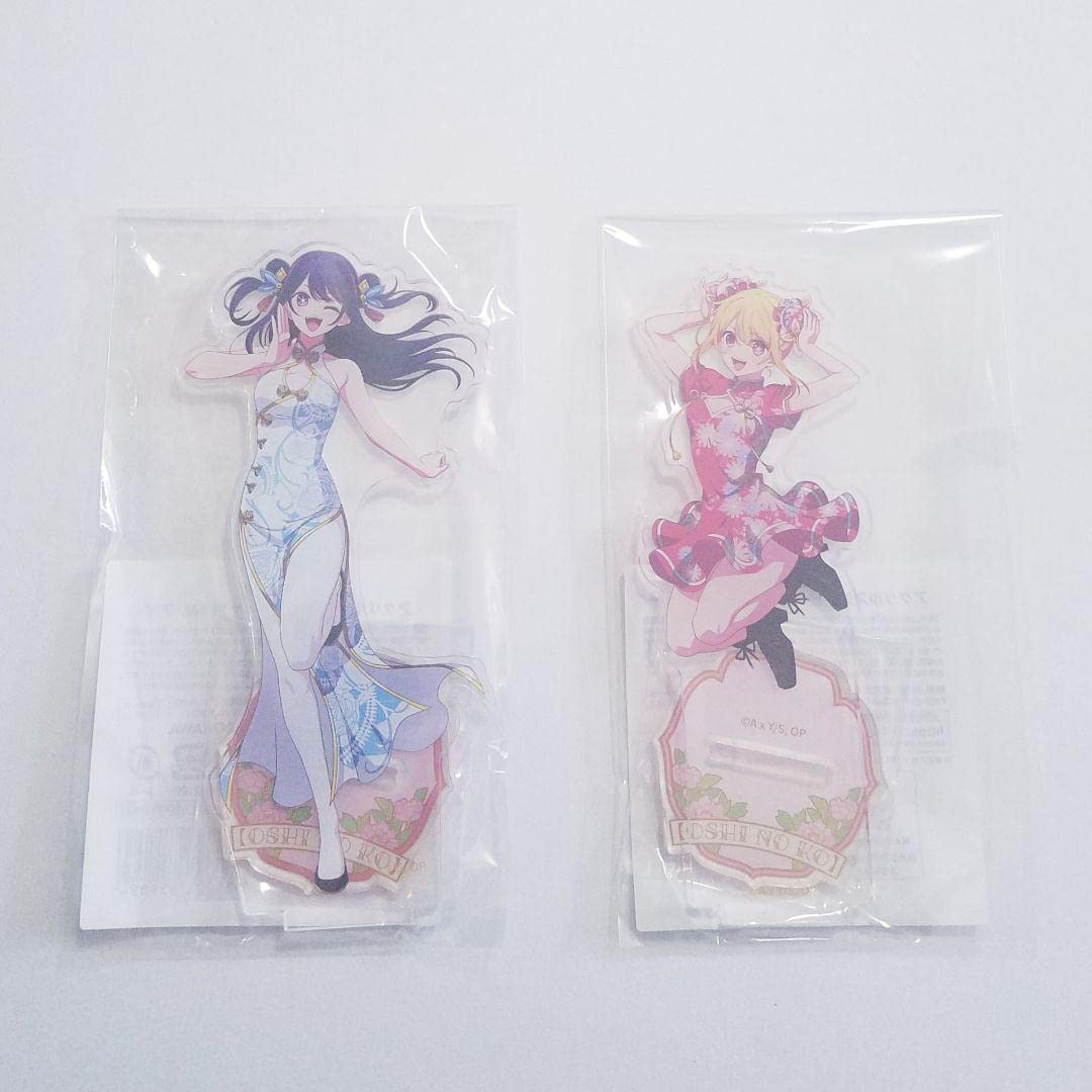 推しの子　中国限定　アクリルスタンド　キーホルダー　缶バッジ　カード　星野ルビー 推しの子 中国限定 アクリルスタンド キーホルダー 缶バッジ カード