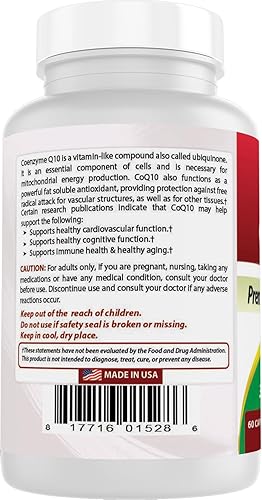 Miniatura 7 de Best Naturals COQ10 200 mg, 60 Cápsulas