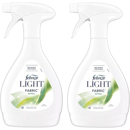 Amazon Com Febreze Light Odor Eliminating Fabric Refresher Bamboo 27 Fl Oz Pack Of 2 Health Household