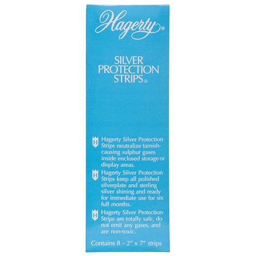 Hagerty Silver Protection Strips 2x7 8-Pack