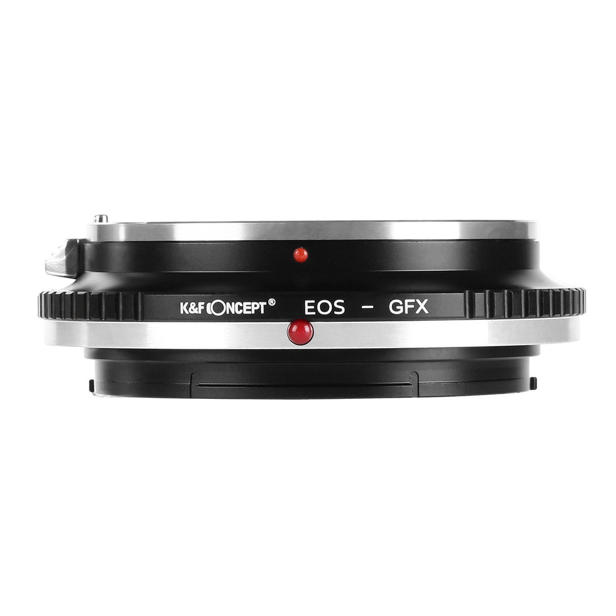 K&F CONCEPT Bague Adaptation Compatible avec Objectif compatibile Con Canon EOS vers Boîtier Appareil Photo Fuji GFX