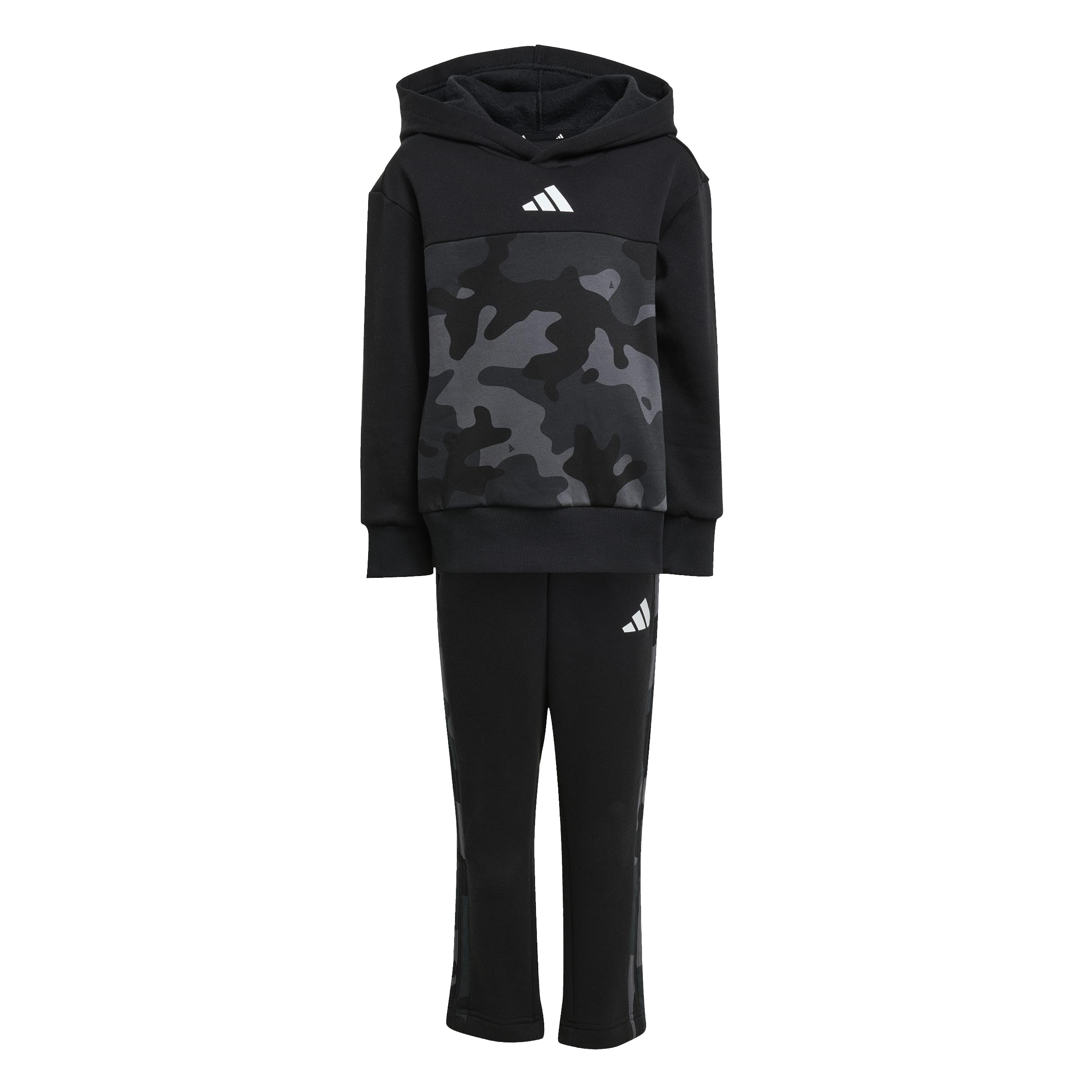 adidas Unisex Kids Seasonal Essentials Camo Fleece Jogginganzug Kleinkinder