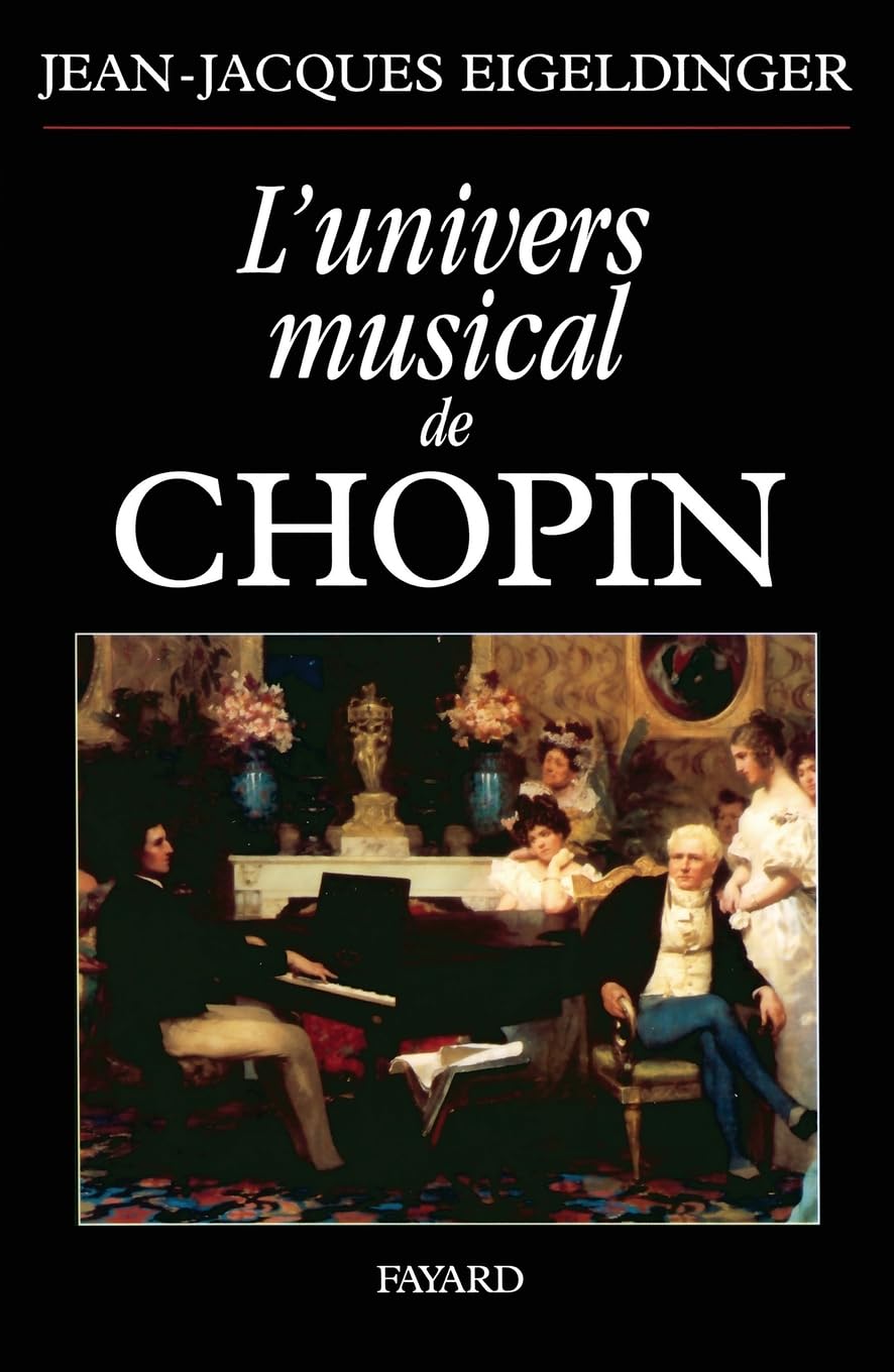 L'univers musical de Chopin CD album de musique classique pour piano