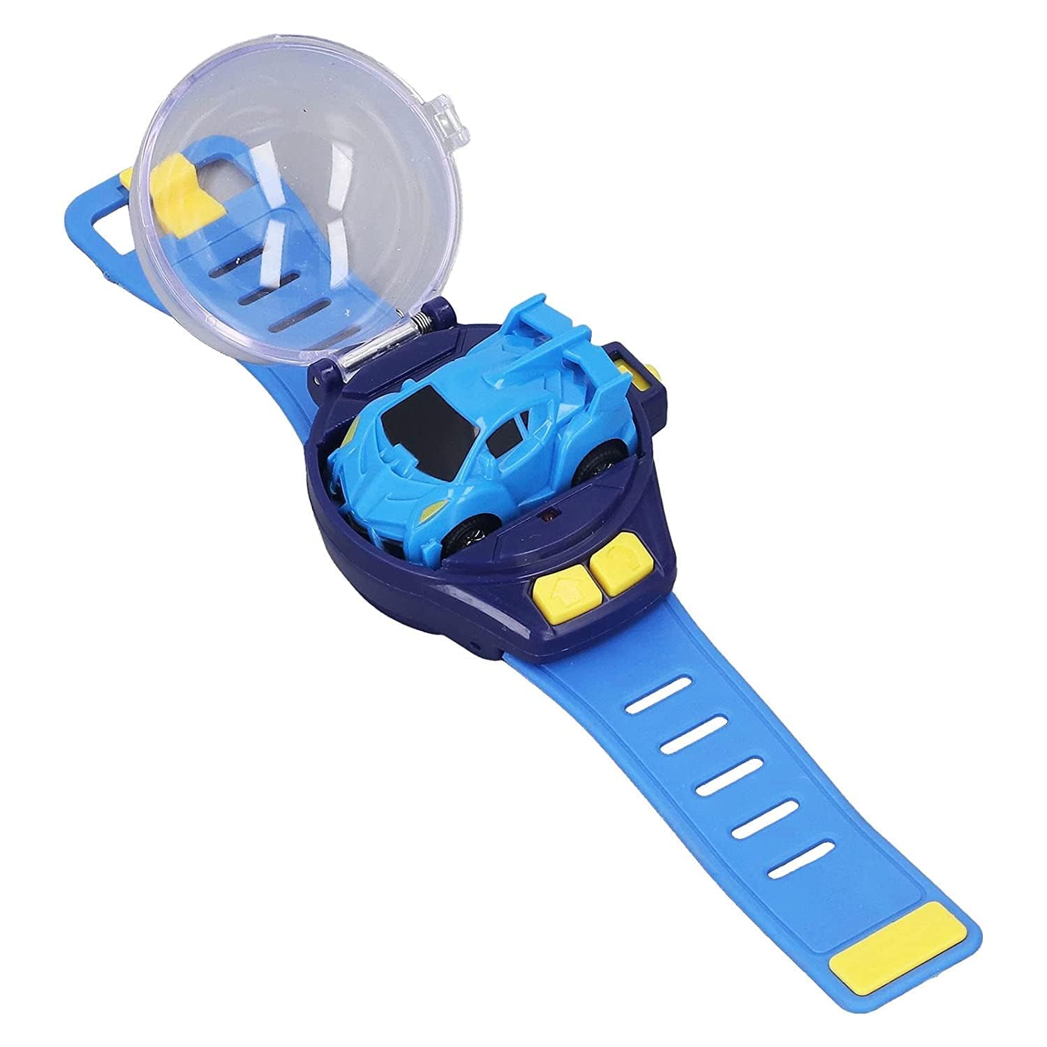 2.4 GHz Remote Control Cartoon Watch Car Toy | Rechargeable USB | Long Range Mini RC Car Wrist Racing Toy for Kids (B0CPYQ898G) Amazon Price History, Amazon Price Tracker