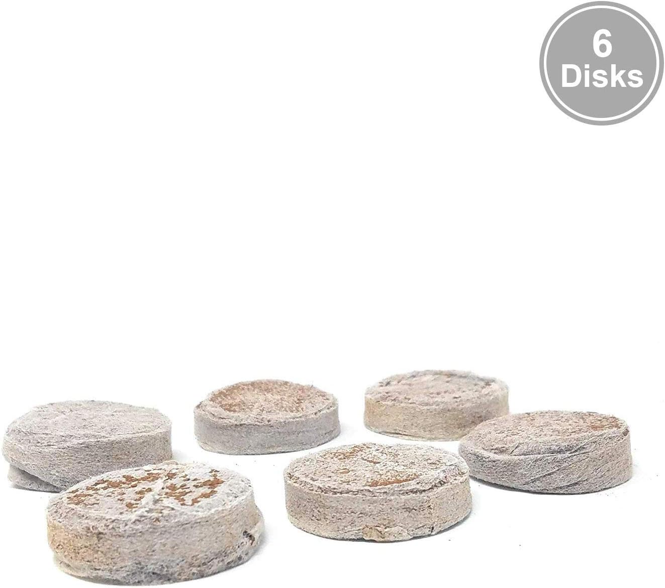 Coconut Coir 2" disc with Woven Cloth (6 Discs)
