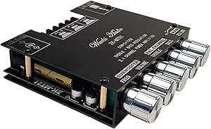 GIISH Carte D'Amplificateur Avec Amplificateur Audio Optique Bluetooth