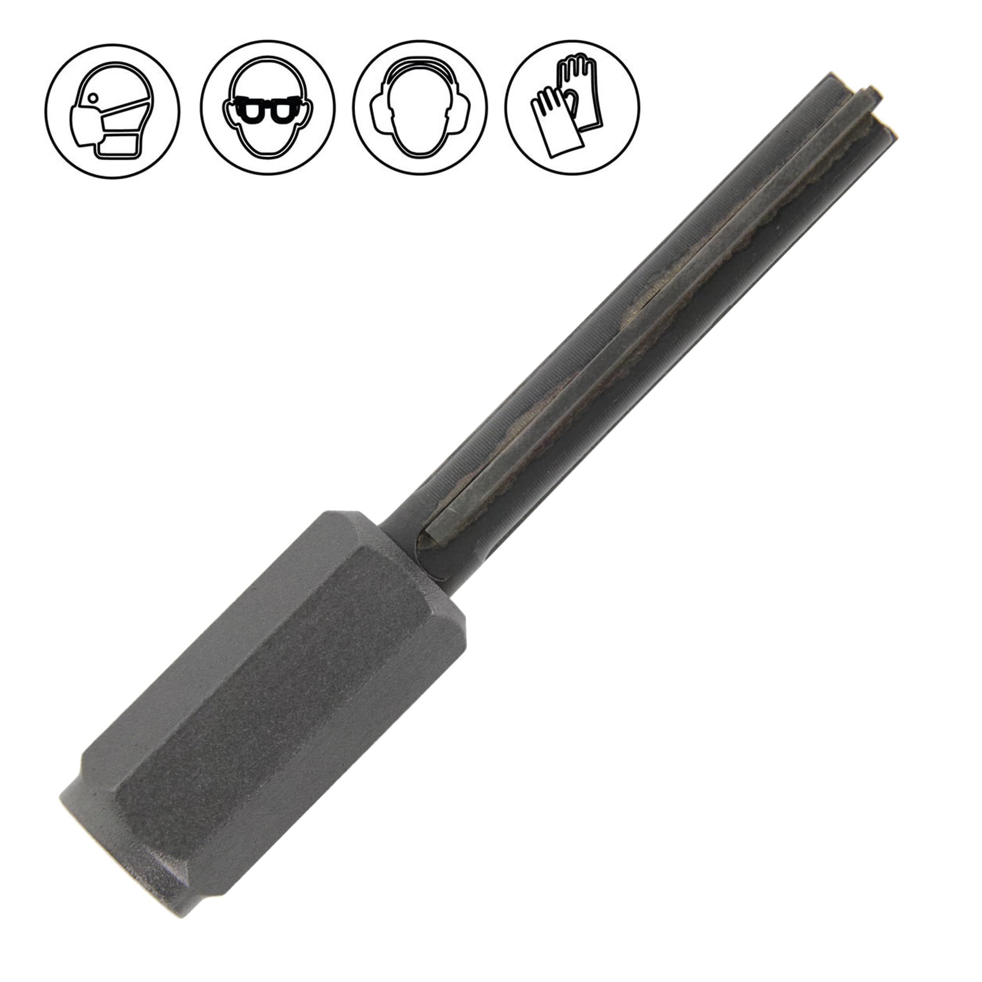 PRODIAMANT Fresa para juntas 10 mm x M14 de metal duro - longitud de corte 60 mm, ideal para mortero y rehabilitación, para amoladora angular