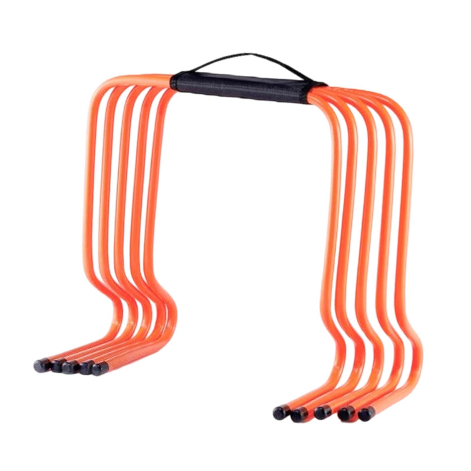 Set di 5 Ostacoli per Allenamento di Agilità E velocità, Attrezzatura per Allenamento di Salto E velocità, Ostacoli Multiuso per Calcio,