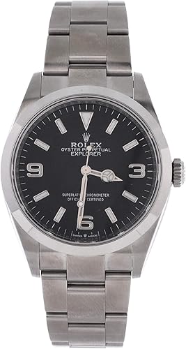 Pre-Loved Oyster Perpetual Explorer Automatic Watch Stainless Steel 36