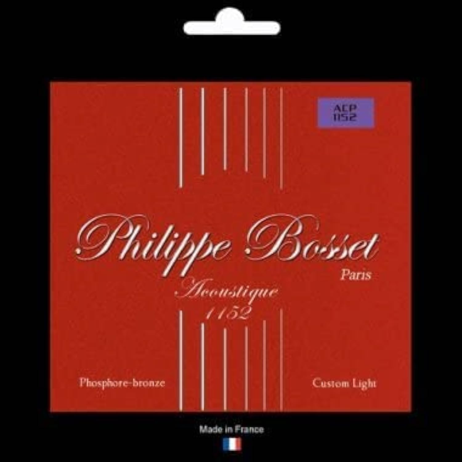 PHILIPPE BOSSET ACOUSTIC GUITAR STRINGS وتر جيتار كلاسيك ACP 1152 MADE IN FRANCE