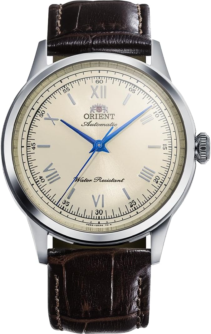 Orient Bambino No Date | Automatic/Hand-Winding Automatic Movement | 38.4 mm Stainless Steel Dress Watch | Unisex