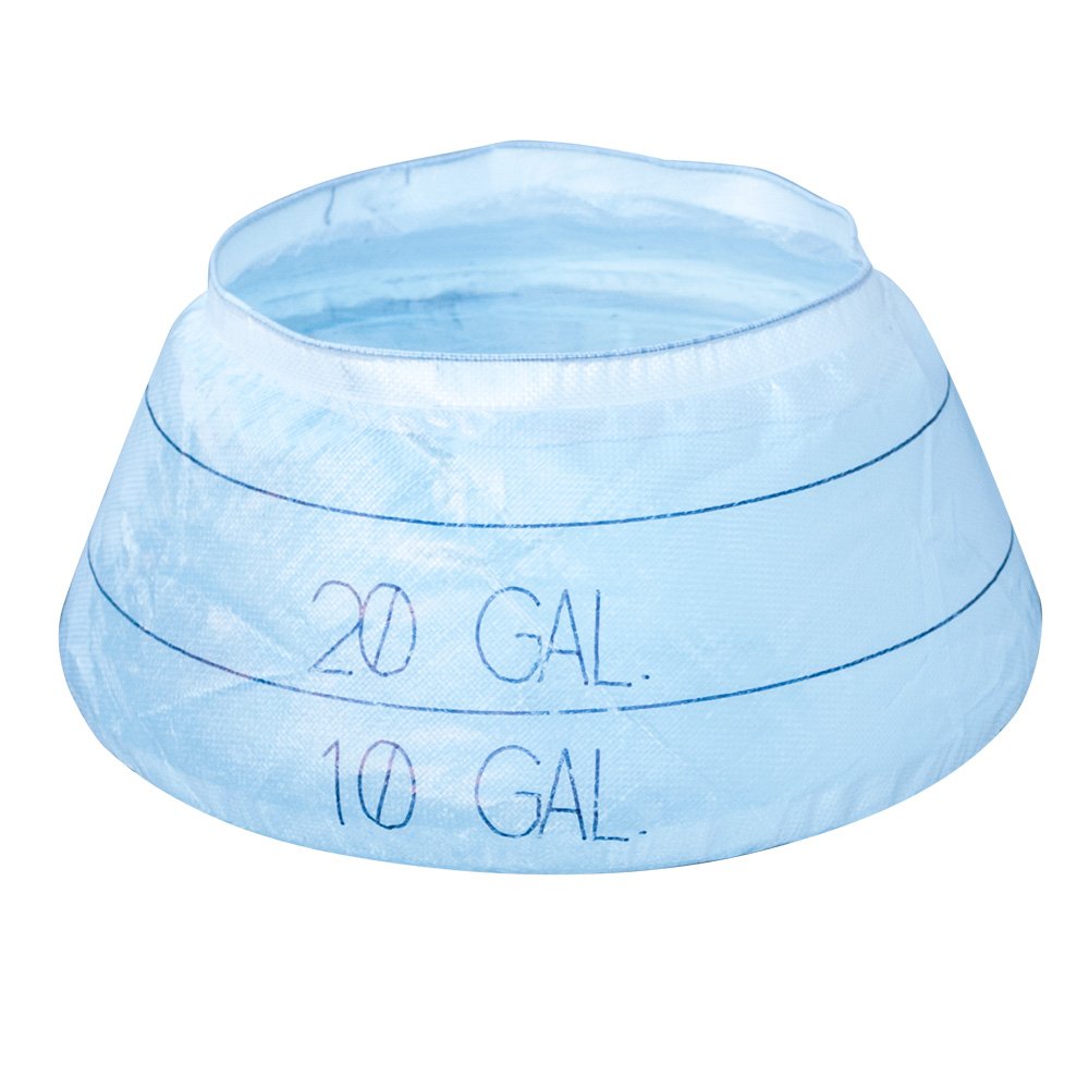 AIRE INDUSTRIAL 907-000150 Pop Up Pool, 150 Gallon Capacity, Polyethylene, 19" x 60", Temporary Spill Containment, Opaque See-Through Material