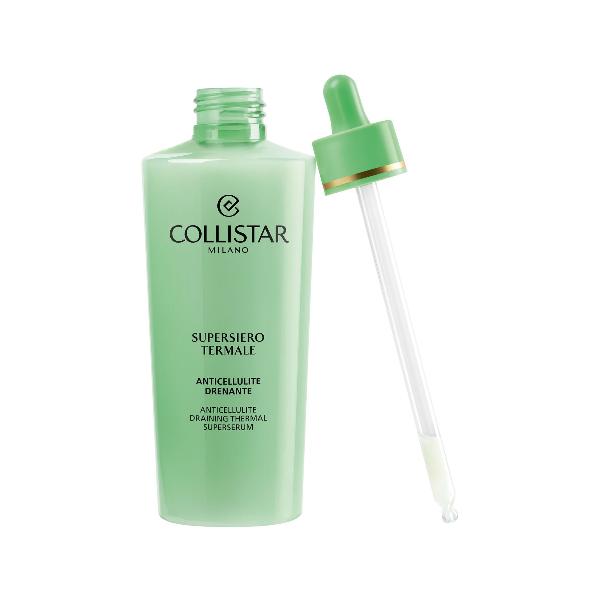 Collistar Supersérum Termal Anticelulítico Fuerte, Tratamiento Corporal Drenante, con Bergamota y Agua Termal, Reduce la Celulitis y Aporta Ligereza, 200 ml — view 2