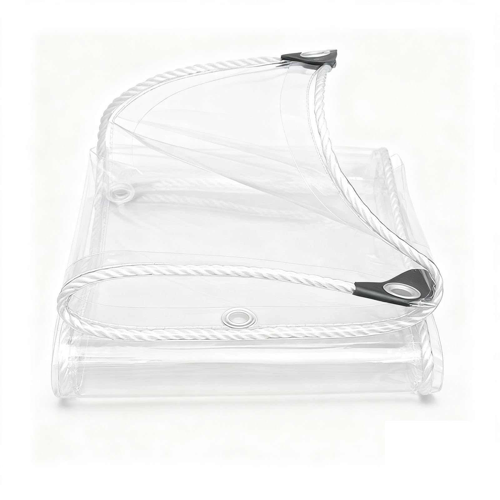 Toldo transparente exterior resistente a desgarros para gazebo y protección de muebles
