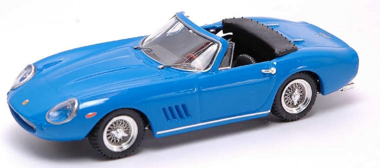 Miniature Ferrari 275 GTB Spyder – 1/43 – Steve McQueen – Bleu Ciel – Best 9343