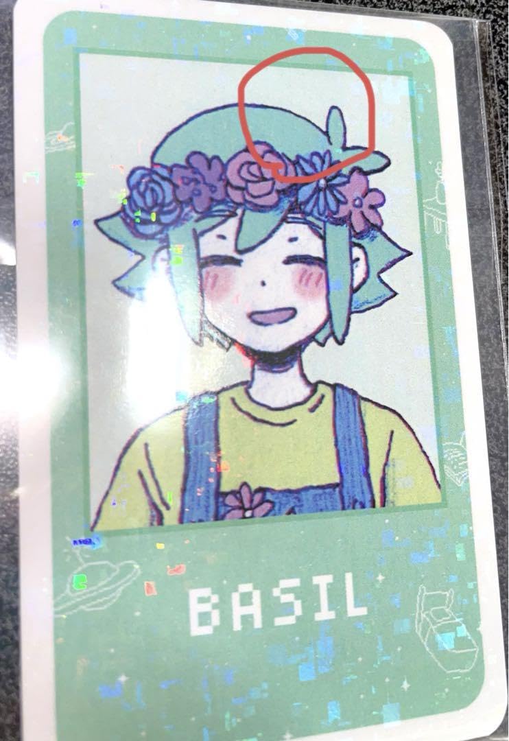 Amazon.co.jp: OMORI ホログラムカード オモリ バジル : おもちゃ