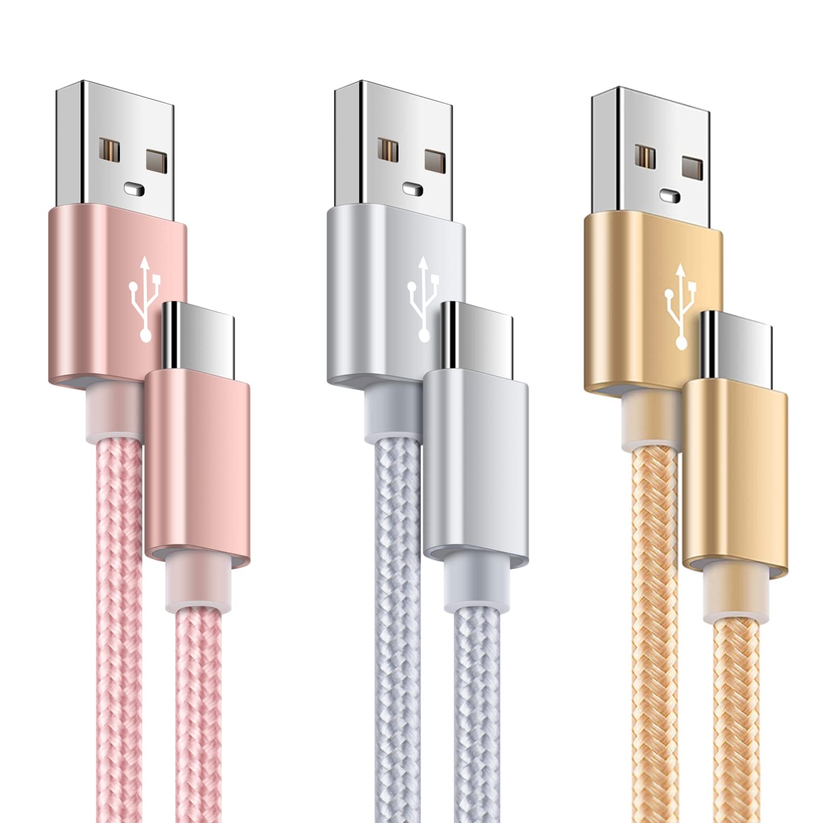 USB Type-C ケーブル 【3本セット＆0.91ｍ】 usb c ケーブル…
