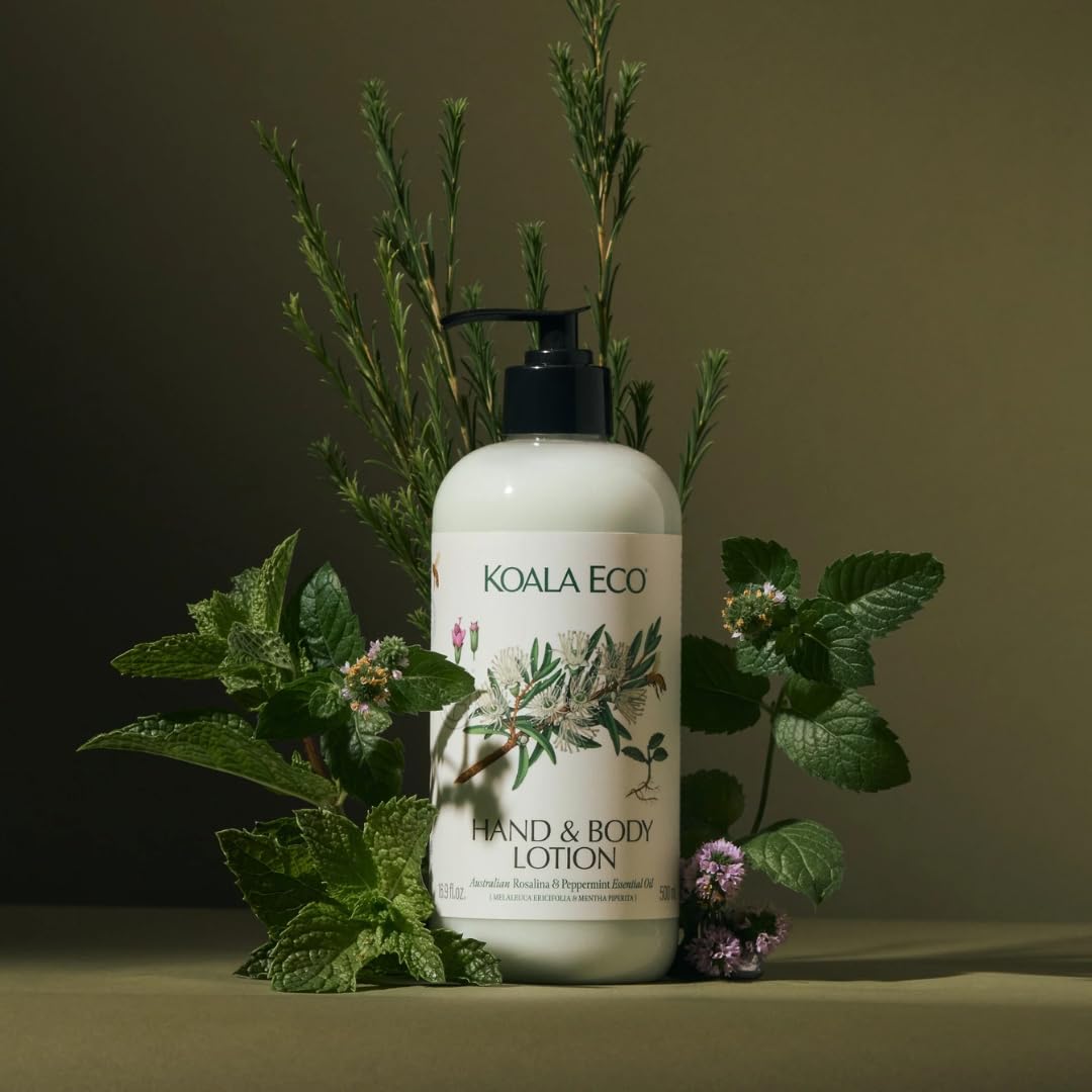 Koala Eco Rosalina & Peppermint Body Lotion, 16.9 FZ
