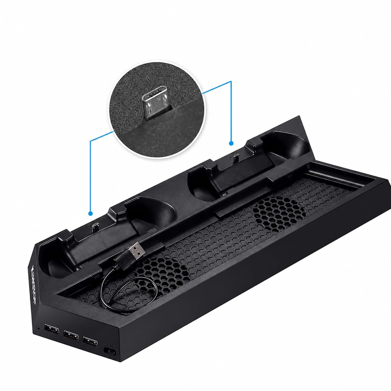 プレステーション4 pro 本体、充電スタンド、ソフト3本 Amazon | KINGTOP PS4用 放熱ファン付きスタンド コントローラー充電