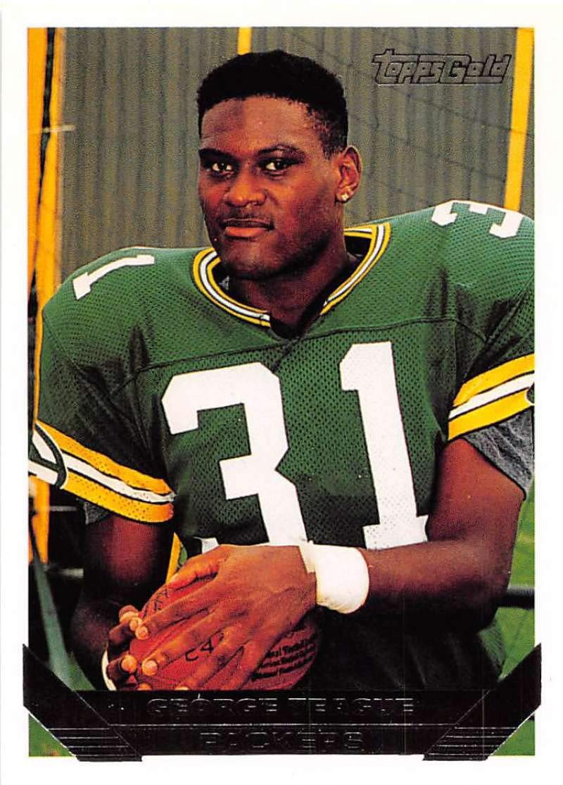 Amazon.com: 1993 Topps Gold Football #633 George Teague Green Bay