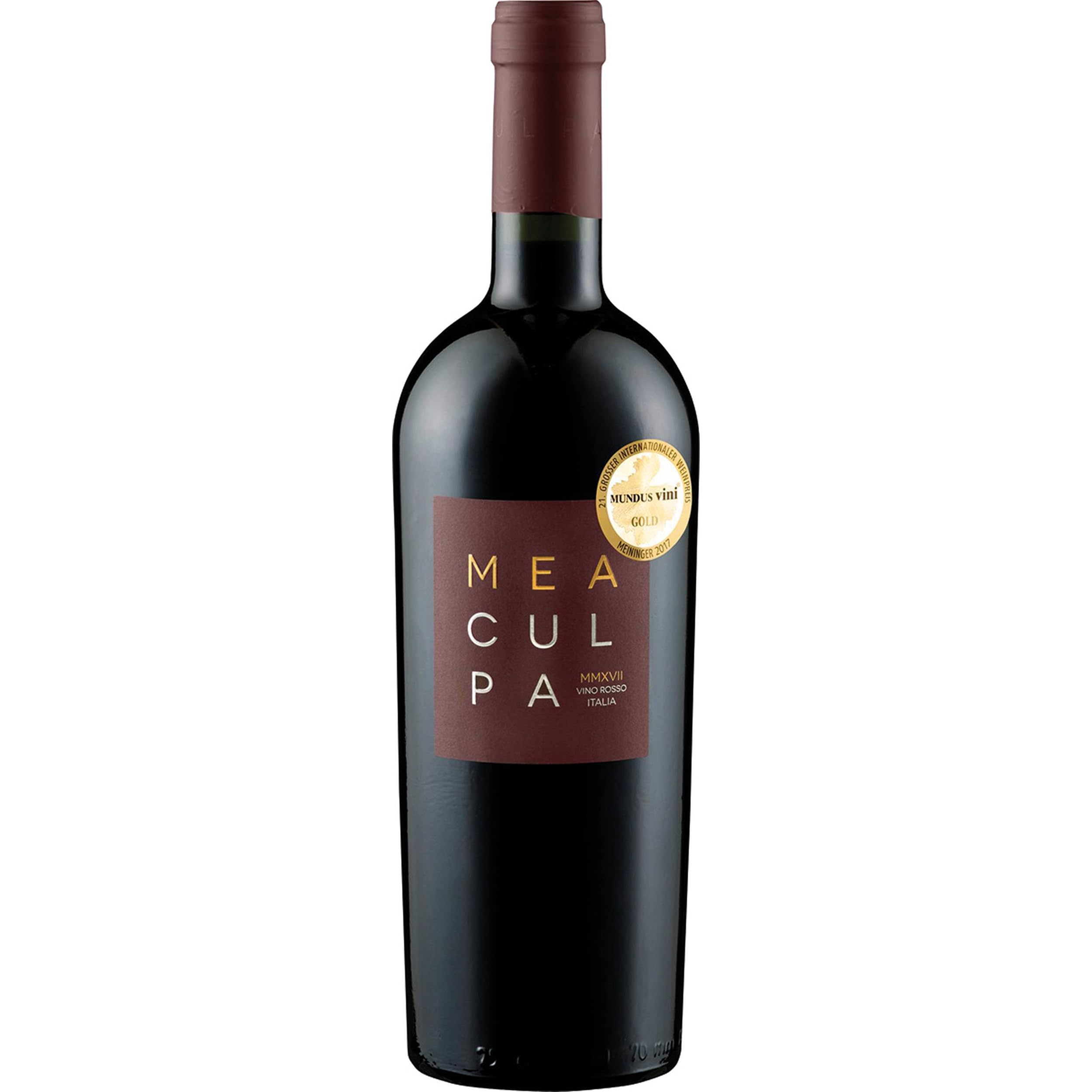 Mea Culpa Vino Rosso Rotwein Rot trocken Italien inkl. FeinWert E-Book (1 x 0.75 l)