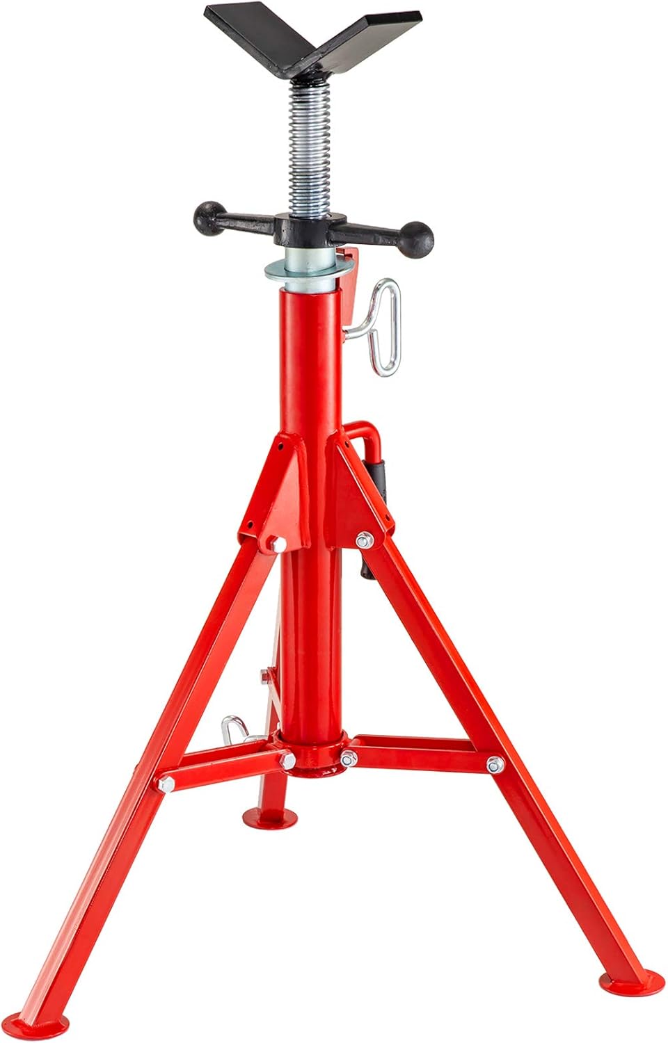 VEVOR Support chandelle à tuyaux 4500 lbs Support de tuyau avec tête en V pour soutenir le tuyau