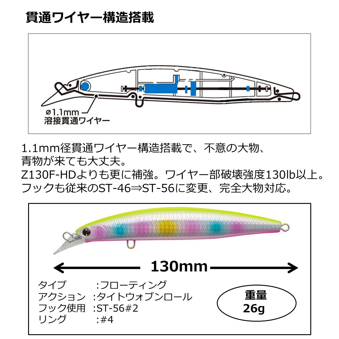 Amazon.co.jp: ダイワ(DAIWA) シーバスルアー ショアラインシャイナー