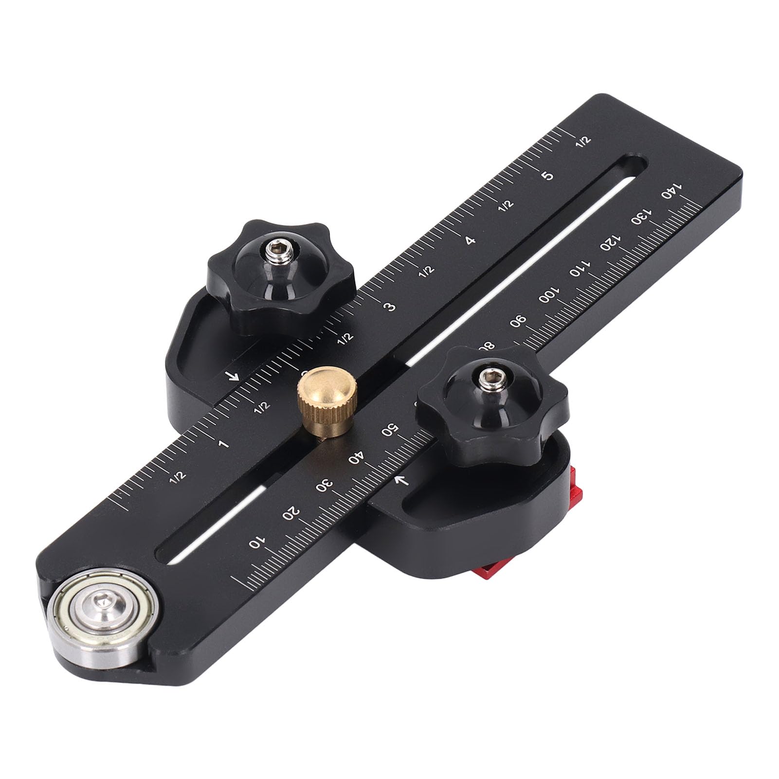 Guide de guidage pour scie à ruban aluminium et rail de scie sauteuse