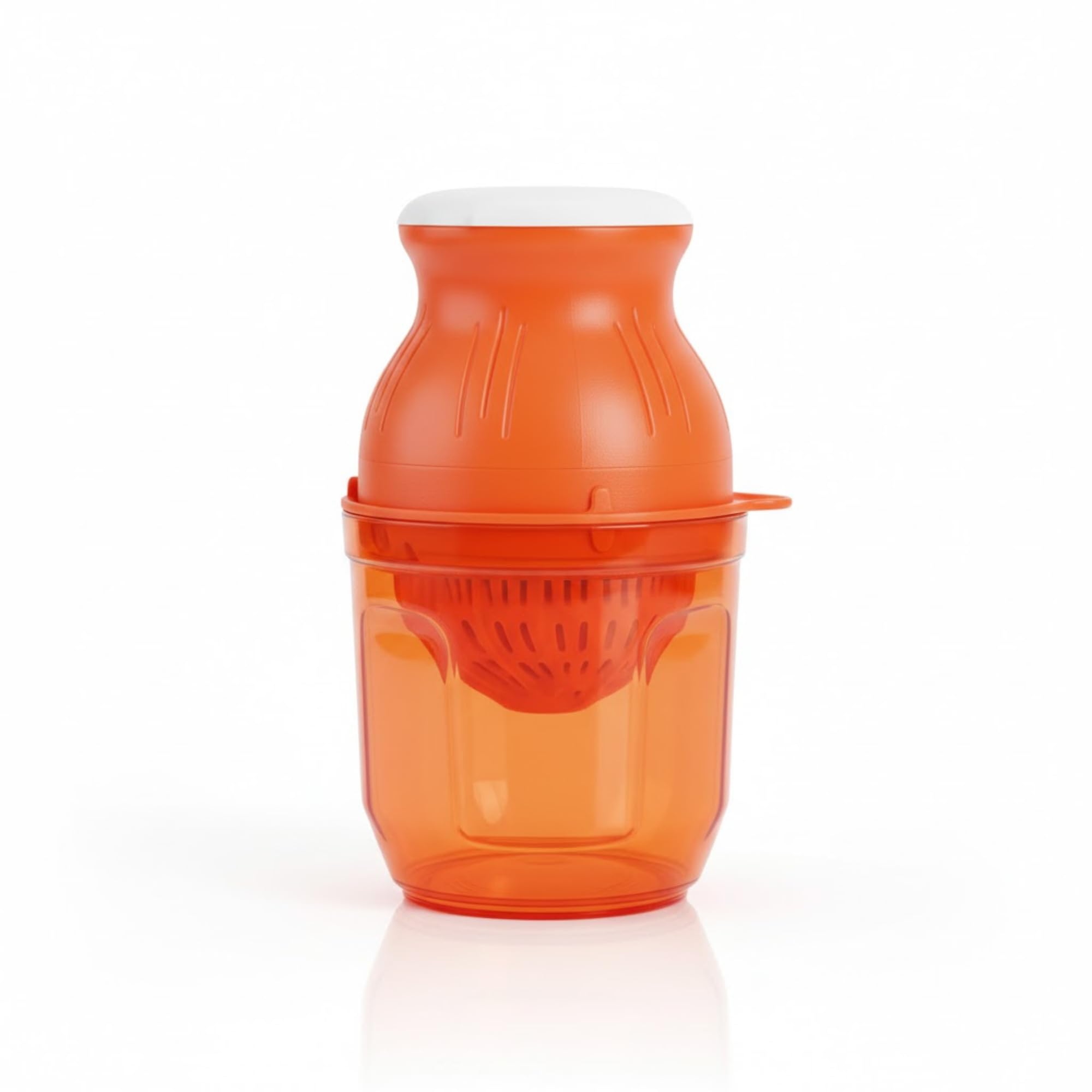 Drumstone 1+1 Year Warranty, Hand Press Citrus Juicer with Built-in Collection Cup, Easy Squeeze Lemon and Orange Juicer, Manual Fruit Juicer with Strainer, Compact Kitchen Tool-image-6