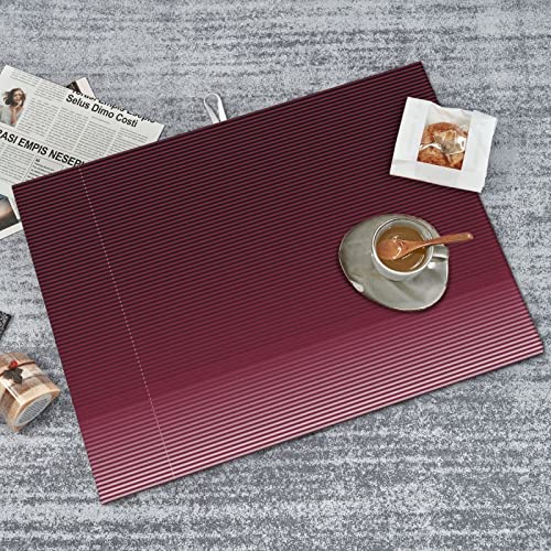Platzsets rutschfest Abwaschbar Tischsets Tischmatte Abgrifffeste Hitzebeständig Platzdeckchen, Platz-Matten für Küche Speisetisch Geschirr-Pads Super Saugfähig Küche Thekenmatte Große 60 x 46 cm Cover
