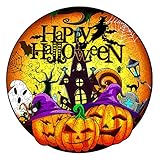 Vetbuosa Wooden Jigsaw Puzzles for Adults and Kids, Halloween Decorations Puzzle Gifts for Family...
