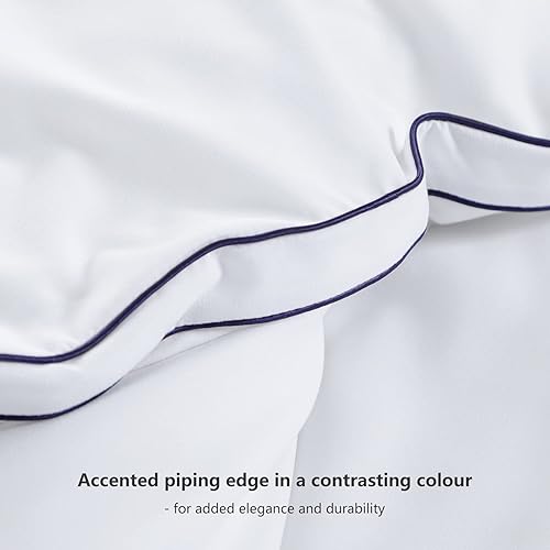 Miniatura 5 de RUIKASI Relleno de edredón esponjoso individual XL, edredón ligero y refrescante, tamaño individual XL, color blanco, relleno alternativo suave y