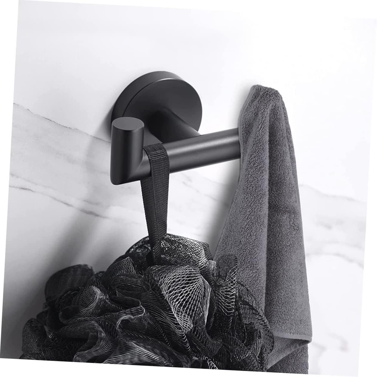 Towel Bar4pcs Coat Hook Heavy Duty Coat Hangers Towel Hook for Kitchen Towel Hooks for Bathrooms Towel Hook for Bathroom Hand Towel Hanger for Wall Bathrobe Stainless Steel