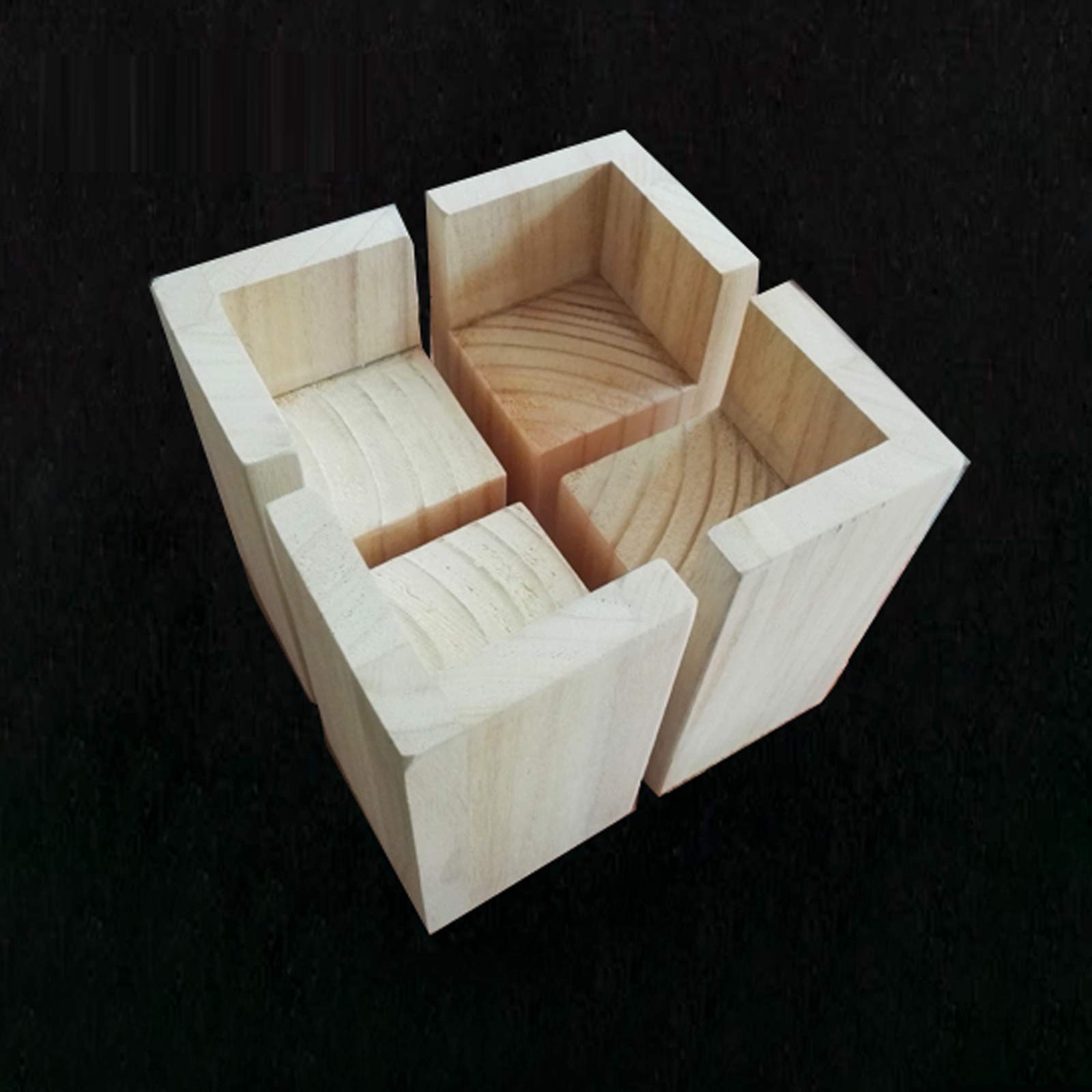 Buy L Type Solid Pine Wood Furniture Legs,Heighten Dining Table Legs