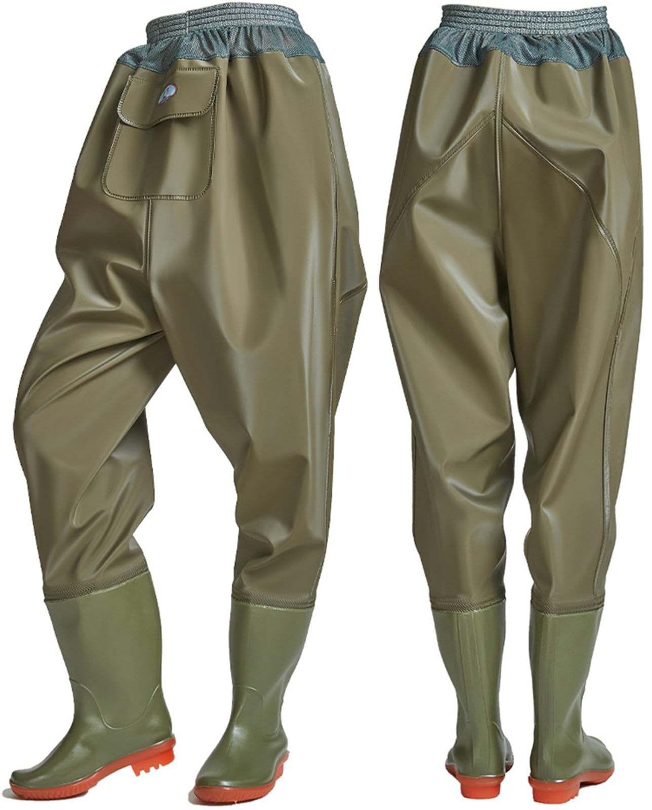 Trampolieri da pesca, stivali da pesca impermeabili per uomini e donne, trampolieri da pesca in neoprene con stivali integrati, attrezzatura da pesca, abbigliamento da pesca, caccia all'anatra e pesca