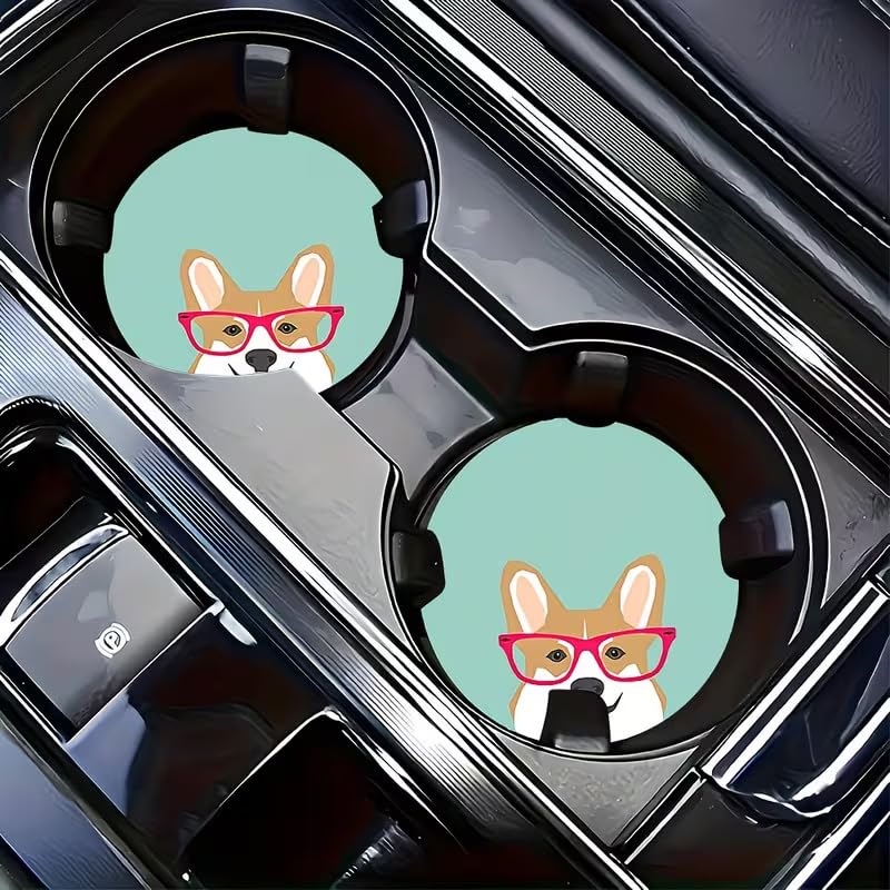 Portavasos para carro diseño Corgi 2 unidades miniatura 5
