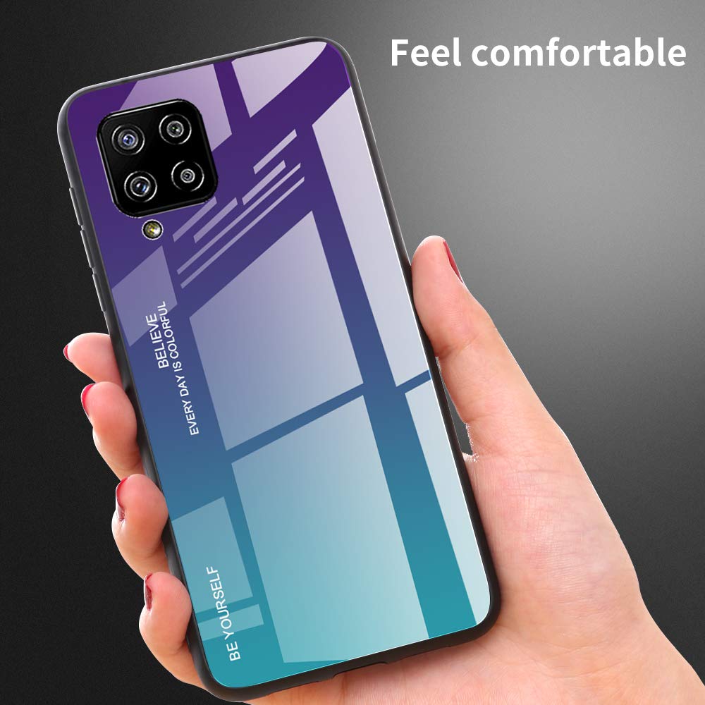 Cover In Vetro Temperato 9H Per Oppo Reno 4Z 5G: Posteriore Slim Effetto Marmo, Con Bordo In TPU, Antiurto