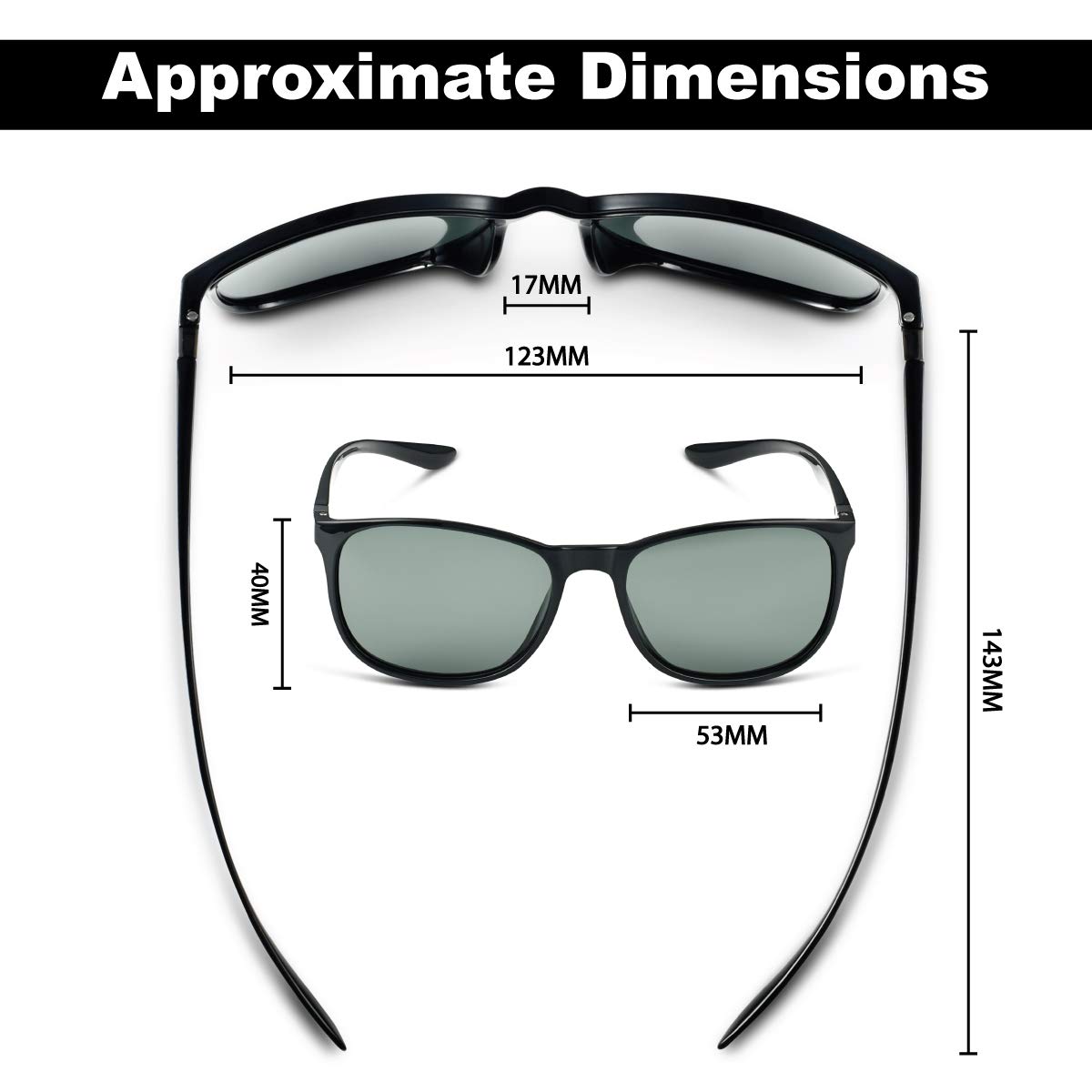 Flying Fisherman UNA Occhiali da sole polarizzati con AcuTint UV Blocker per pesca e sport all'aria aperta