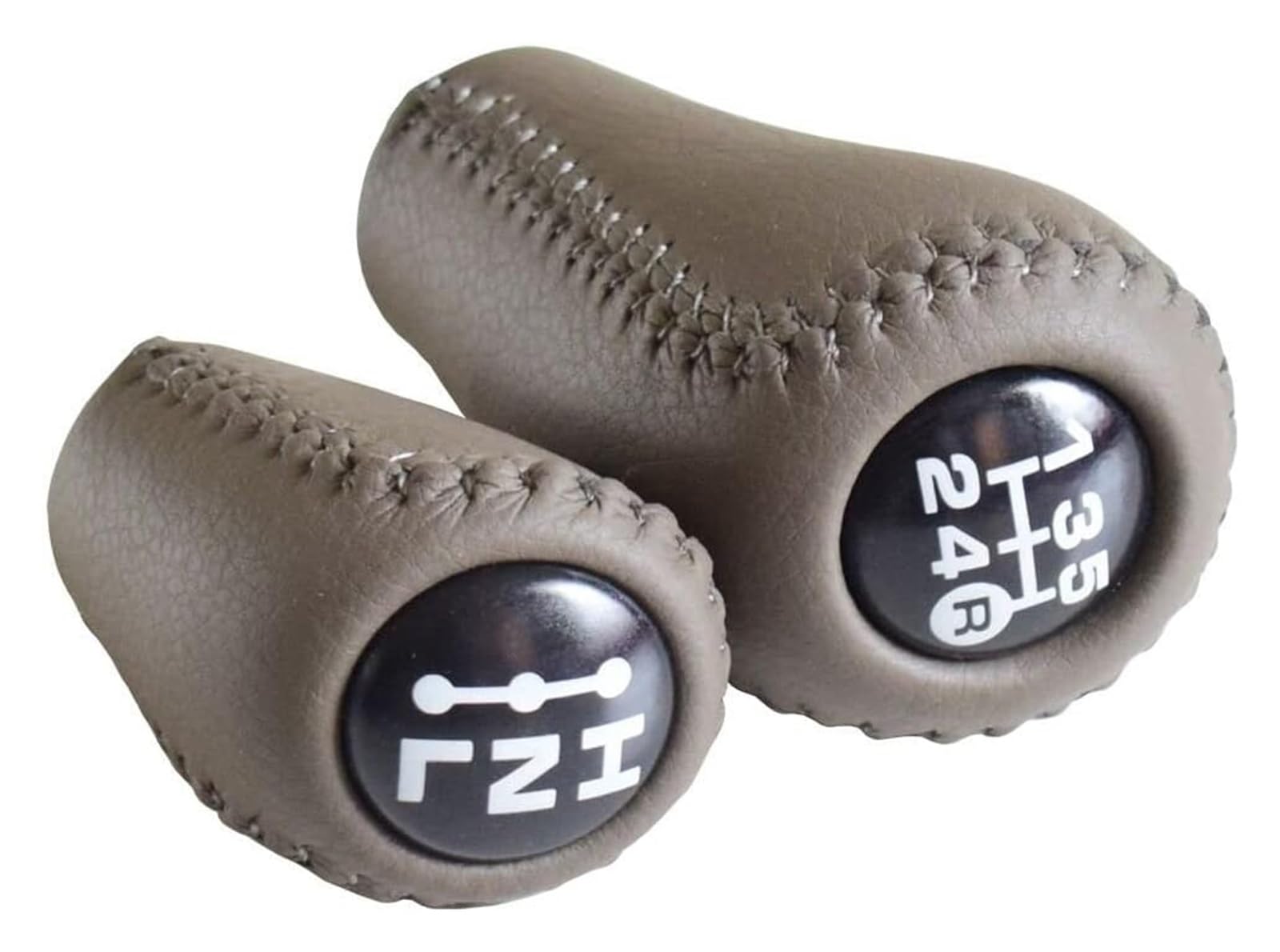 Utongmu 1-Set Manual Gear Shift Knob For Toyota For Prado Lc120 For Land Cruiser 2003-2009 Car 5 Speed Mt Gear Shift Knob Transmission Transfer(1-Set)