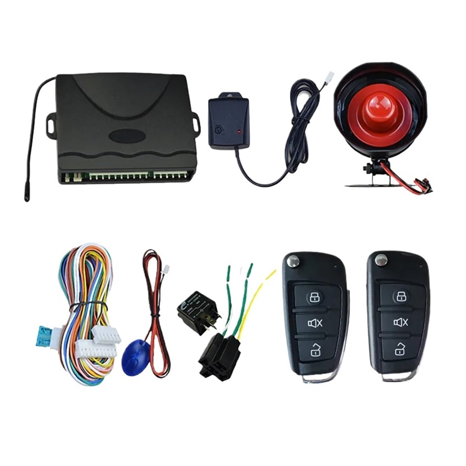Sistema Di Sicurezza For Auto For Auto Sistema Di Protezione Antifurto Sistema Antifurto 2 Telecomando Con Cablaggio Sirena Programmabile