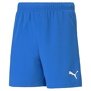 PUMA unisex-child Shorts, Puma Black-Puma White, 140