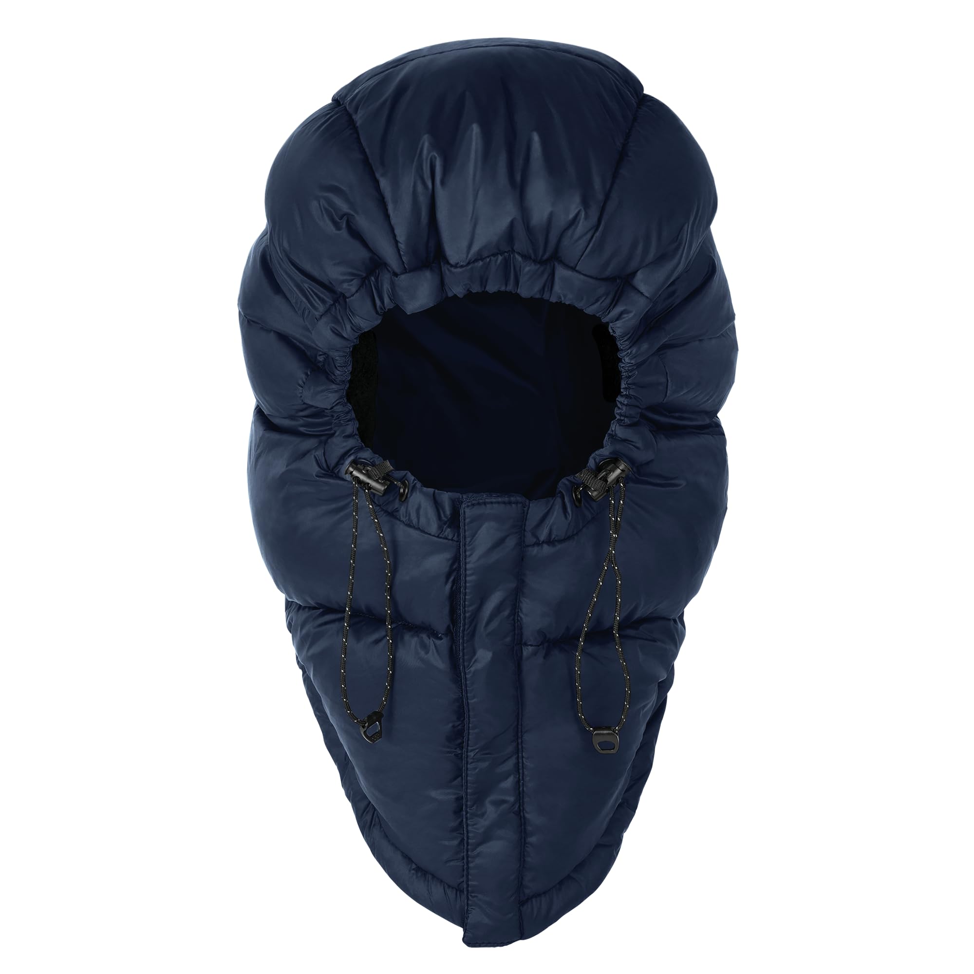 Winter Warm Trapper Hat,Windproof Down Hood for Cold Weather,Ultralight Down Hat for Camping,Hiking,Sleeping Bag