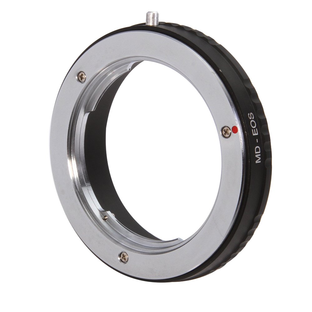 Fotga MD-EOS Lens Anello Adattatore di Montaggio per Minolta MD MC Lens per Canon EOS 7D EF 5D2 5D3 700D 750D 1200D (Senza Vetro)