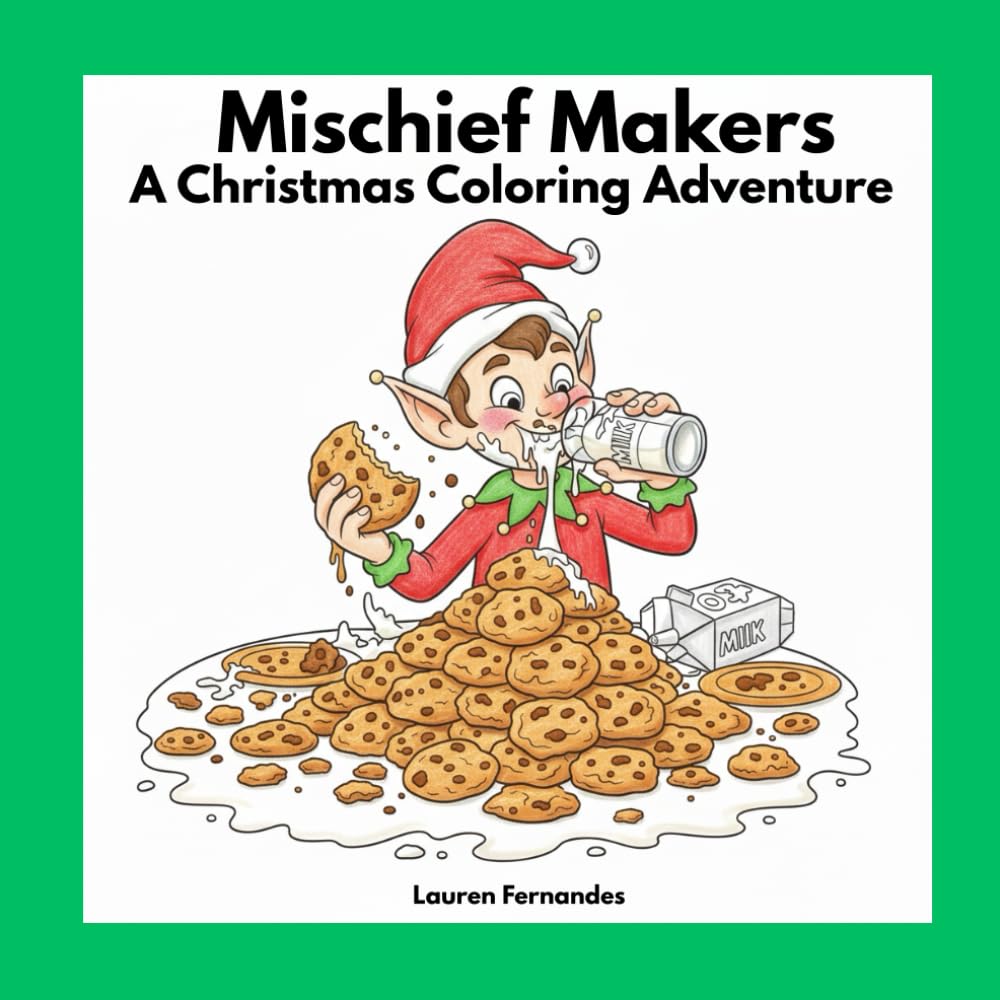 Mischief Makers: A Christmas Coloring Adventure