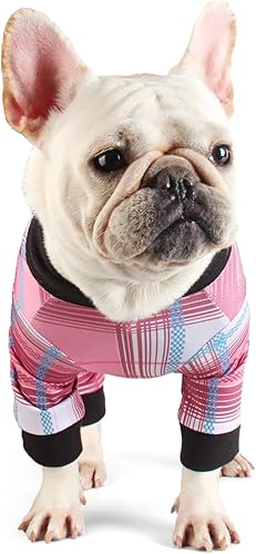 Miniatura 7 de Etdane Traje de recuperación para perros después de la cirugía, mameluco quirúrgico para hembra, macho, chaleco para mascotas, camisa alternativa,