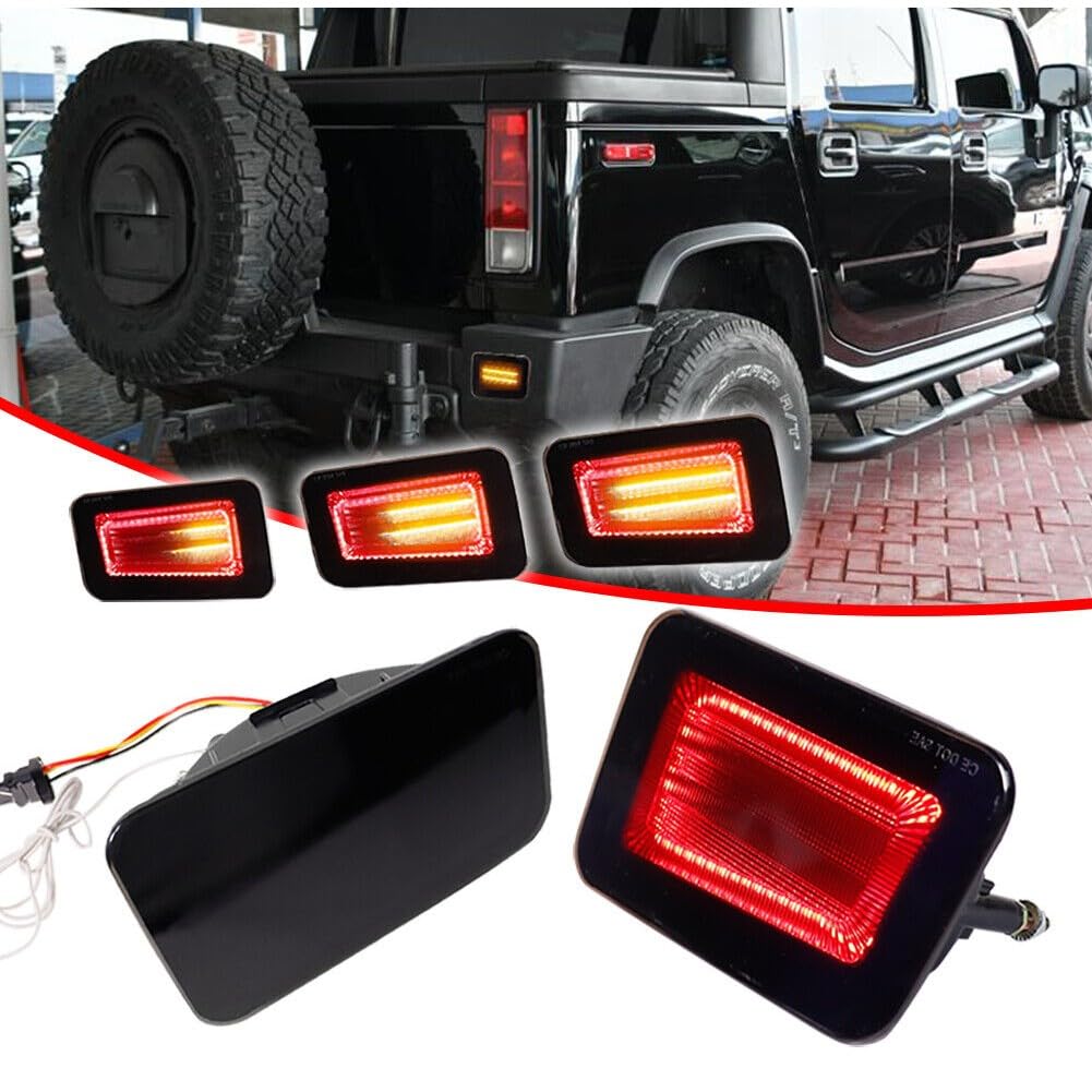 Amazon.com: ZIXINNKC 2pcs Tail Light Assembly Set Rear Side