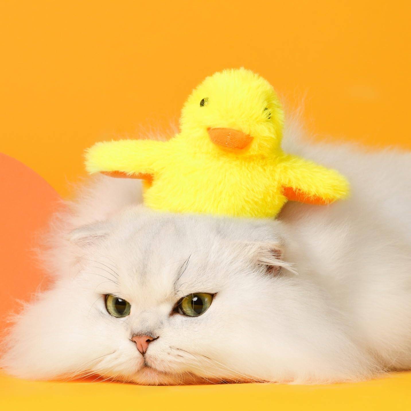 Rechargeable Flapping Wings Duck Cat Toy