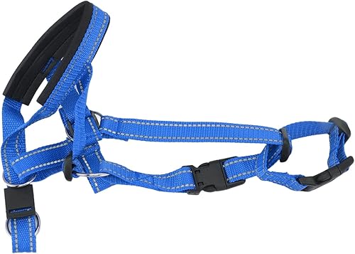 Miniatura 4 de TOPINCN Collar para la cabeza para mascotas evita que las mascotas tiren, collar de cabeza de perro con correa de seguridad para caminar al aire