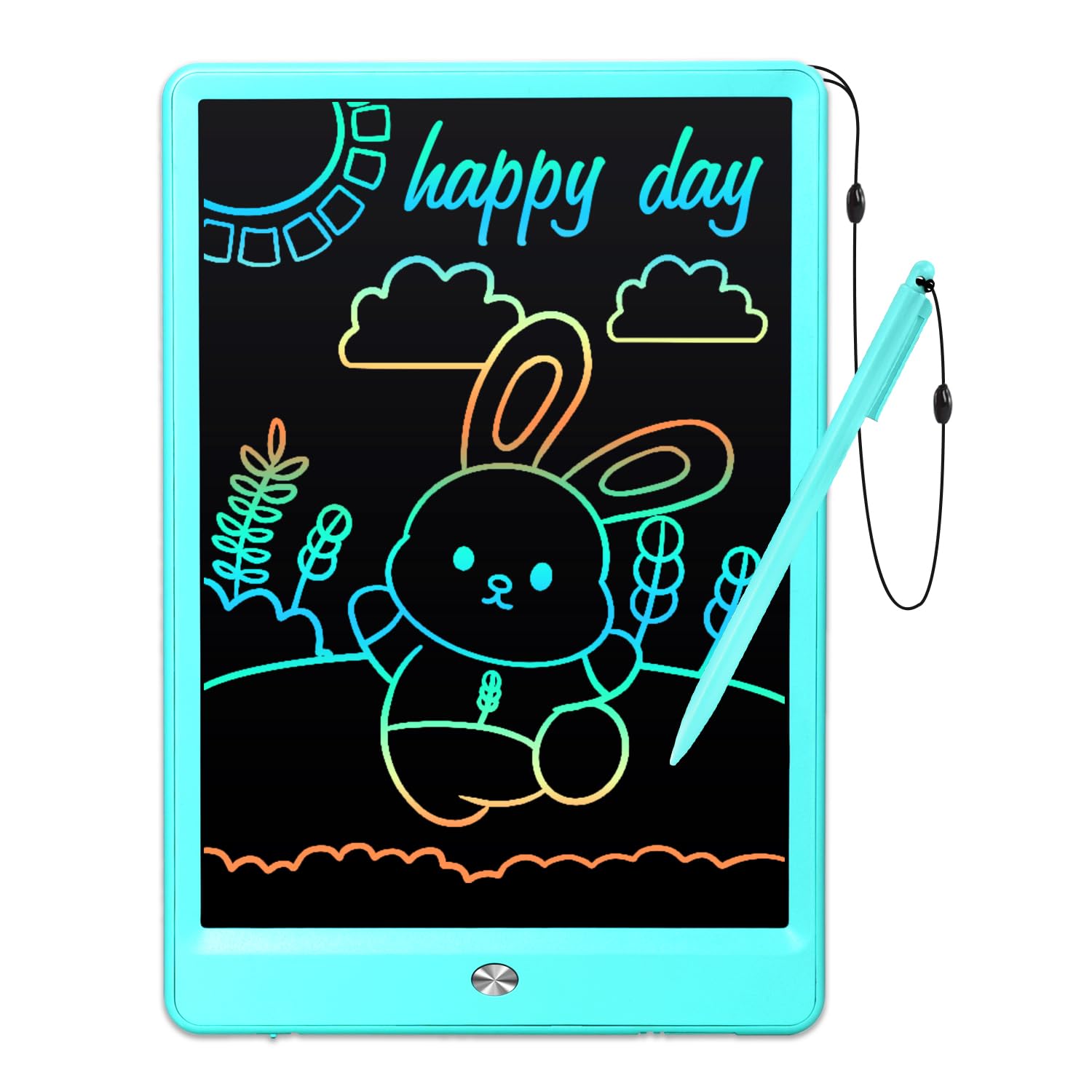 EooCoo Drawing Board,10 Inch LCD Writing Tablet,Electronic Drawing Tablet,Doodle Board Toddler Pads for Kids,Educational Learning Preschool Travel Birthday Games for 3-8 Years Old Boys Girls-Blue